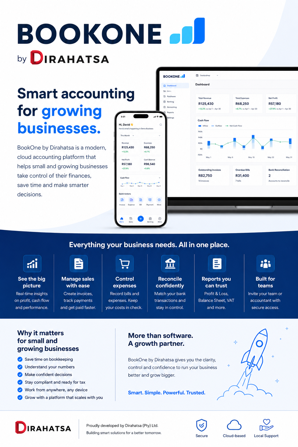 BookOne — Smart accounting app for growing businesses