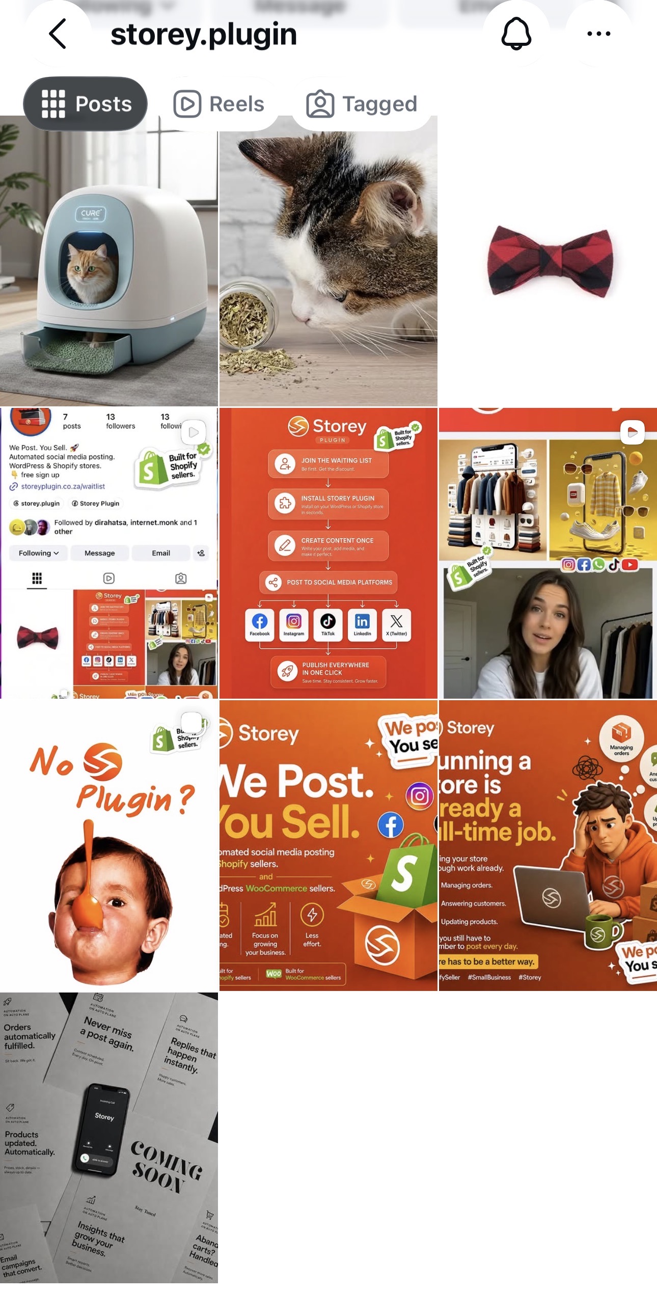 Storey.Plugin social media